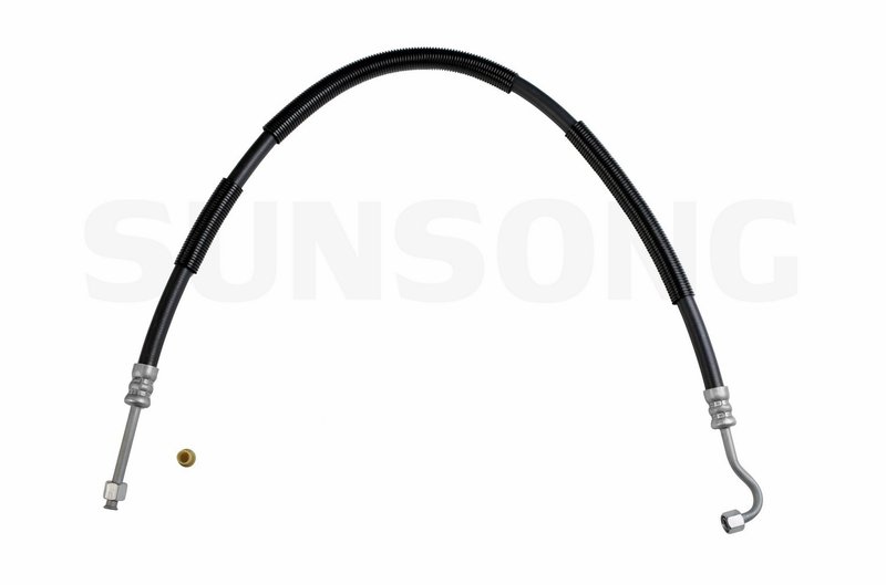 Sunsong 3401970 Power Steering Pressure Line Hose Assembly - From Pump