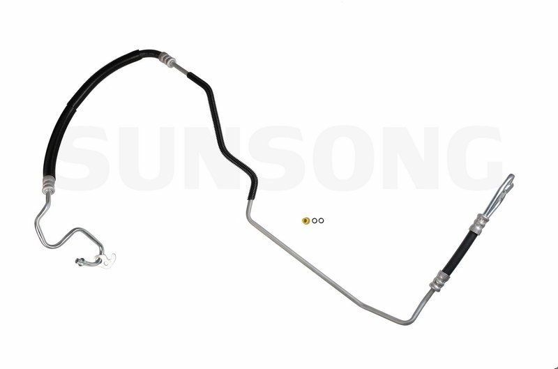 Sunsong 3401978 Power Steering Pressure Line Hose Assembly
