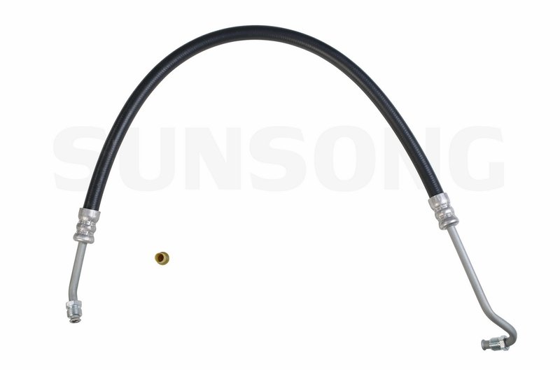 Sunsong 3402009 Power Steering Pressure Line Hose Assembly - Hydroboost To Gear
