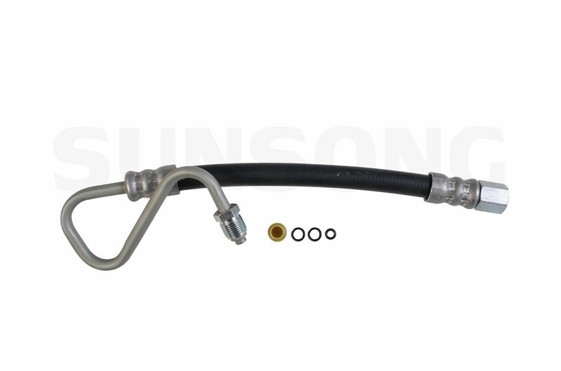 Sunsong 3402012 Power Steering Pressure Line Hose Assembly - To Gear