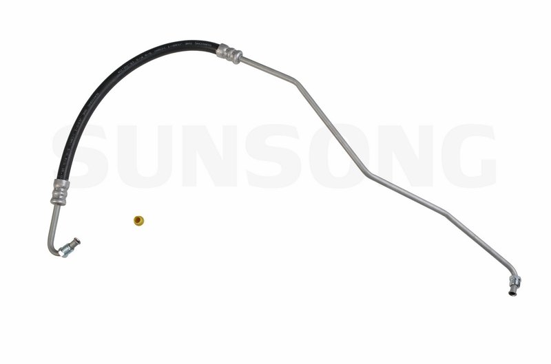 Sunsong 3402085 Power Steering Pressure Line Hose Assembly - Hydroboost To Gear