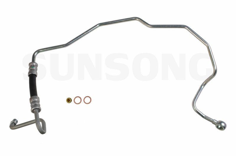 Sunsong 3402088 Power Steering Pressure Line Hose Assembly - To Gear