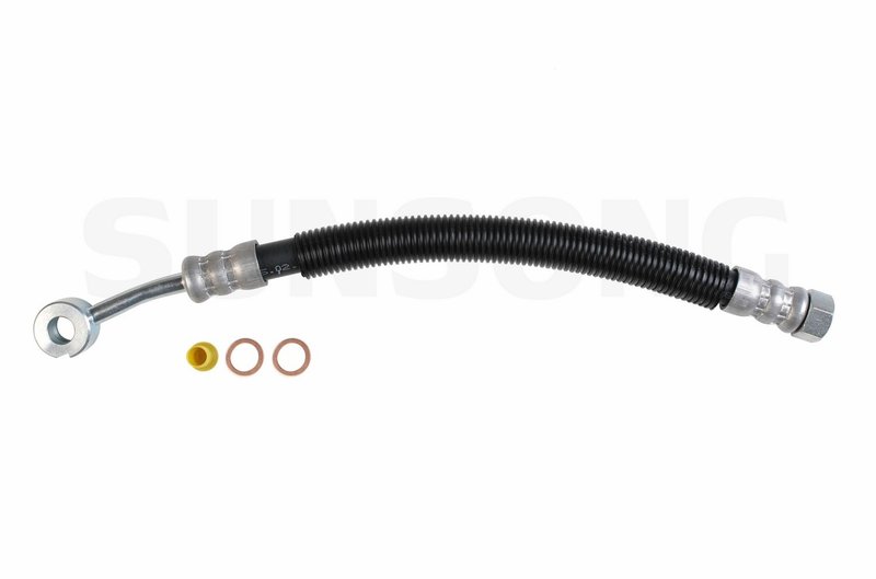 Sunsong 3402089 Power Steering Pressure Line Hose Assembly - From Pump