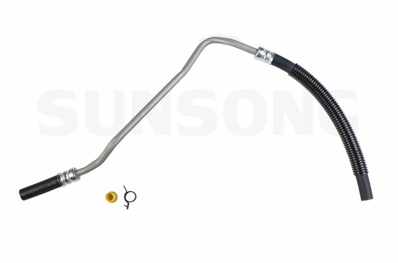 Sunsong 3402098 Power Steering Return Line Hose Assembly - Cooler To Reservoir