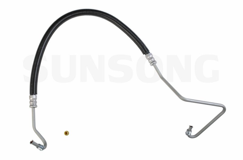 Sunsong 3402102 Power Steering Pressure Line Hose Assembly - Pump To Hydroboost