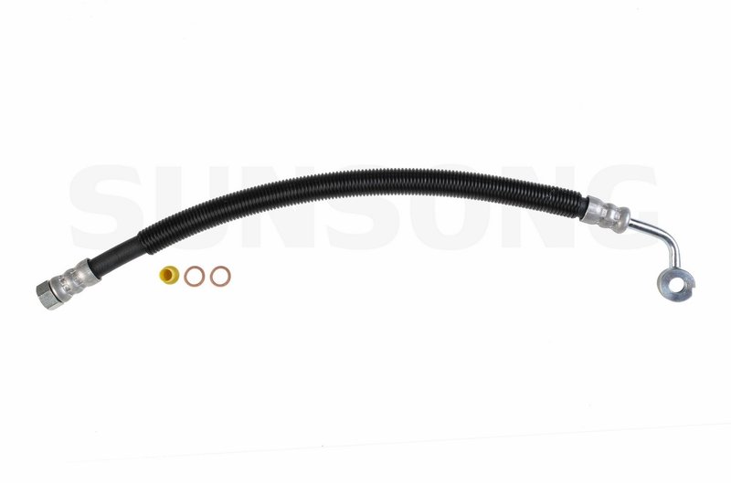 Sunsong 3402111 Power Steering Pressure Line Hose Assembly - From Pump