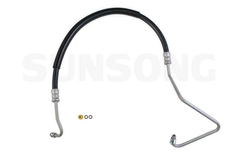 Sunsong 3402120 Power Steering Pressure Line Hose Assembly - Pump To Hydroboost
