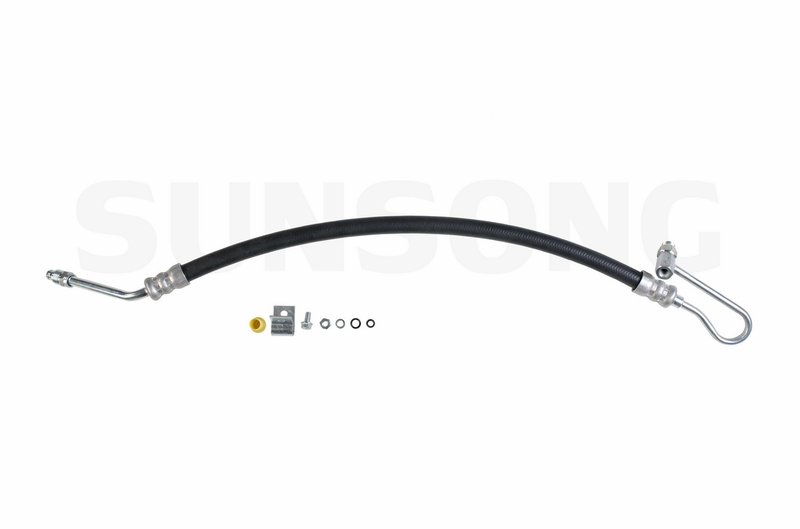 Sunsong 3402181 Power Steering Pressure Line Hose Assembly - To Gear
