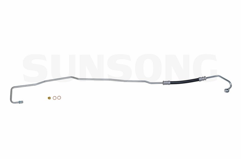 Sunsong 3402183 Power Steering Pressure Line Hose Assembly - From Pump