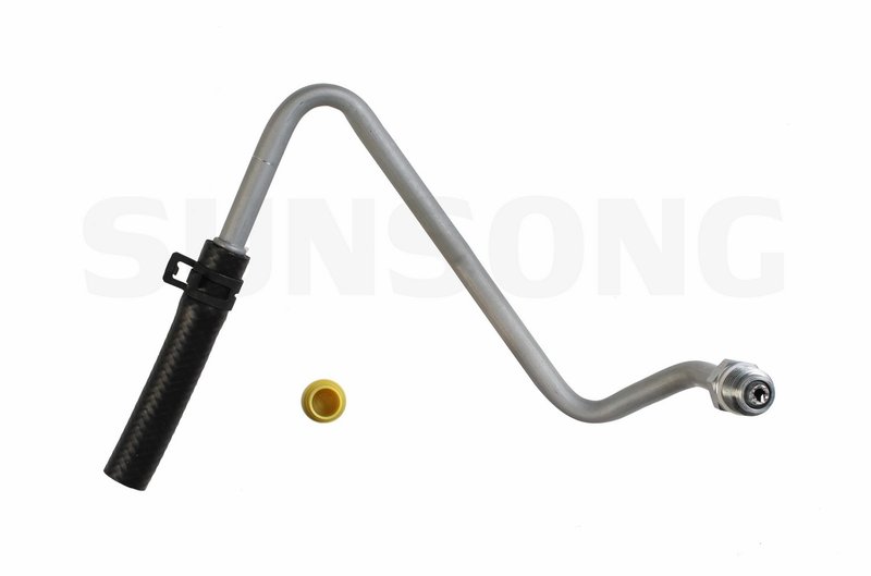 Sunsong 3402236 Power Steering Return Line Hose Assembly - Gear To Cooler