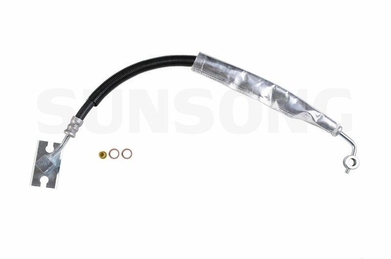 Sunsong 3402286 Power Steering Pressure Line Hose Assembly - From Pump