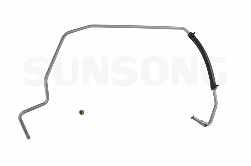 Sunsong 3402293 Power Steering Return Line Hose Assembly - From Gear