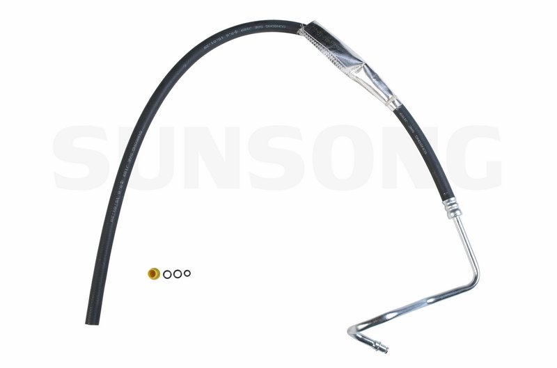 Sunsong 3402320 Power Steering Return Line Hose Assembly - Gear To Pipe
