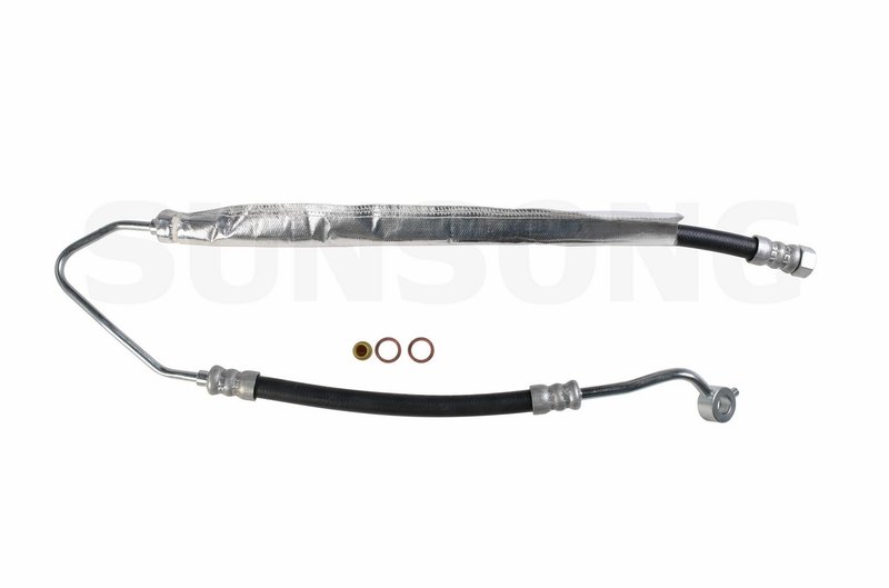 Sunsong 3402340 Power Steering Pressure Line Hose Assembly - From Pump
