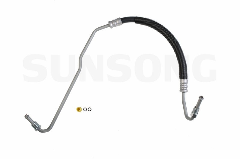 Sunsong 3402359 Power Steering Pressure Line Hose Assembly - Hydroboost To Gear