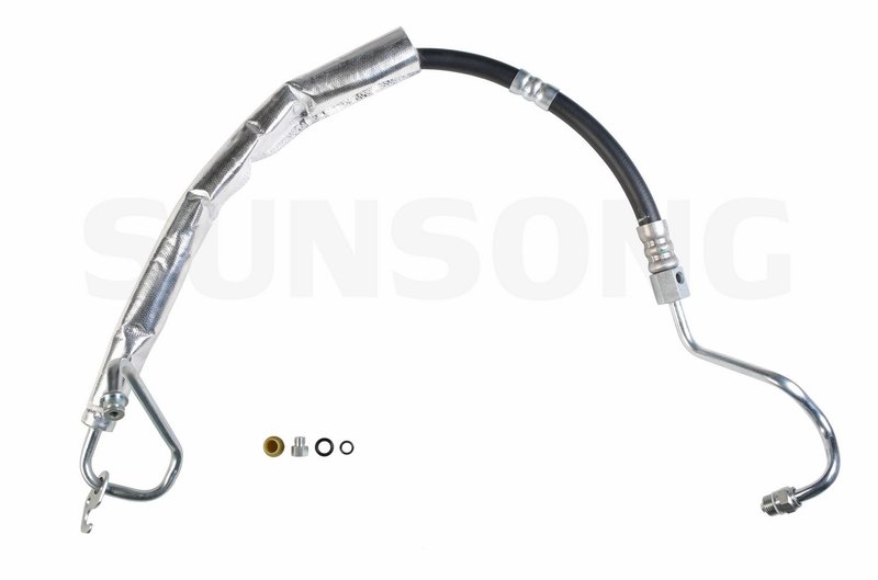 Sunsong 3402370 Power Steering Pressure Line Hose Assembly - To Gear