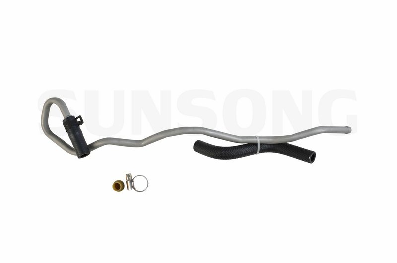 Sunsong 3402373 Power Steering Return Line Hose Assembly - Cooler To Reservoir