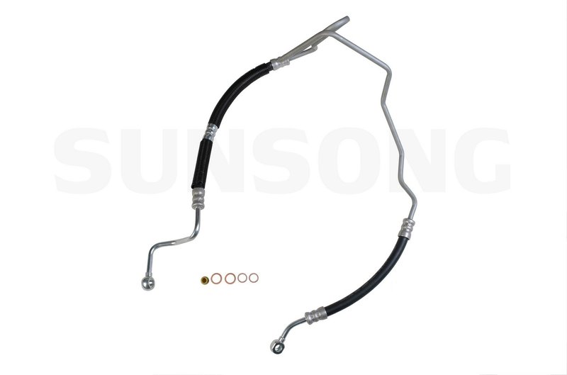 Sunsong 3402415 Power Steering Pressure Line Hose Assembly
