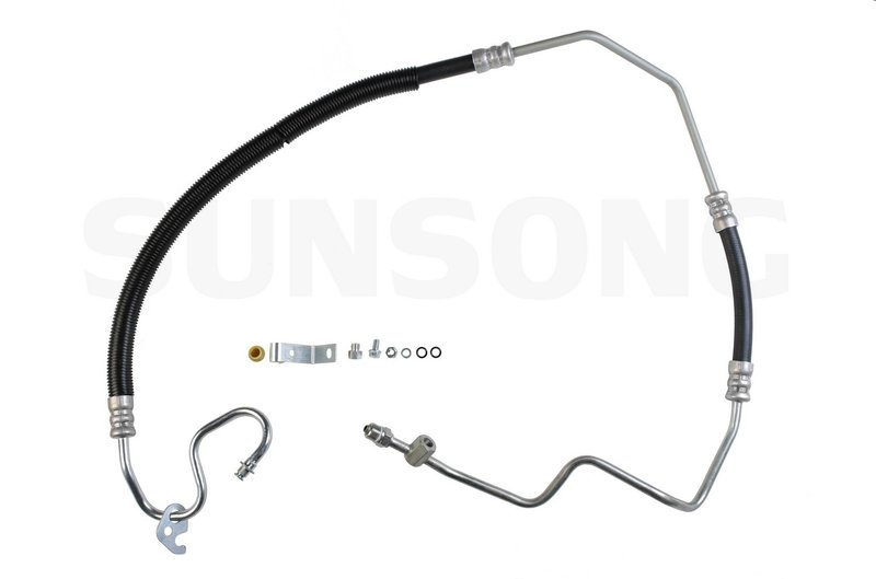 Sunsong 3402432 Power Steering Pressure Line Hose Assembly