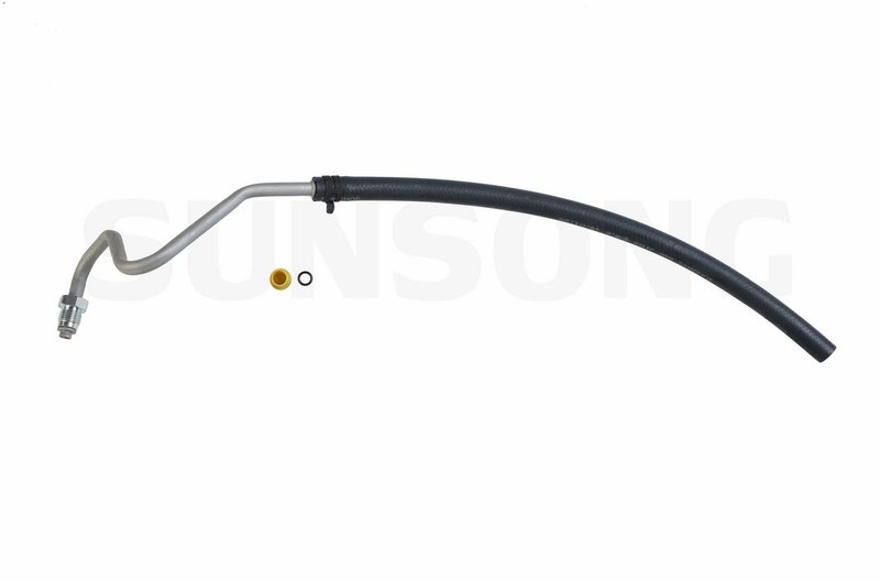Sunsong 3402453 Power Steering Return Line Hose Assembly - Gear To Cooler