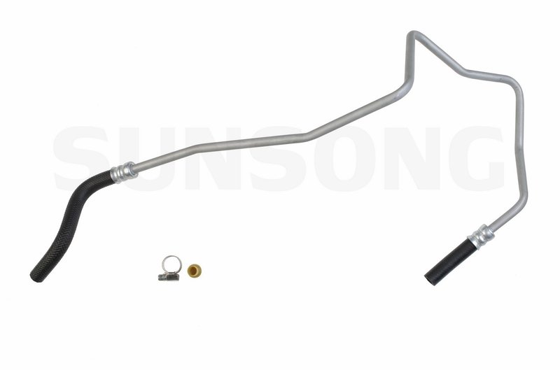 Sunsong 3402458 Power Steering Return Line Hose Assembly - Cooler To Reservoir