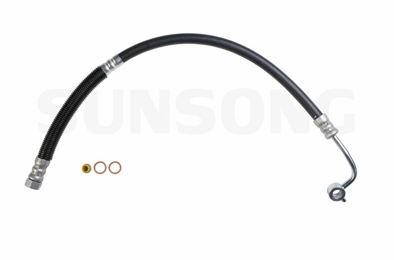 Sunsong 3402473 Power Steering Pressure Line Hose Assembly - From Pump