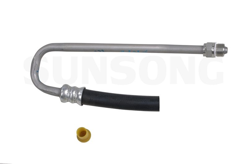 Sunsong 3402505 Power Steering Return Line Hose Assembly - Gear To Cooler