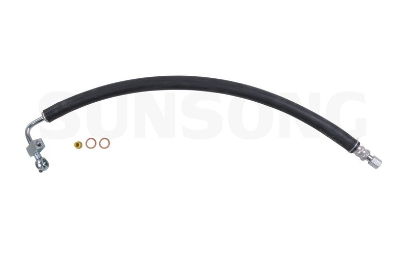 Sunsong 3402511 Power Steering Pressure Line Hose Assembly - From Pump