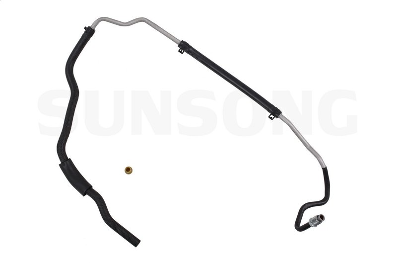 Sunsong 3402515 Power Steering Return Line Hose Assembly - Gear To Cooler