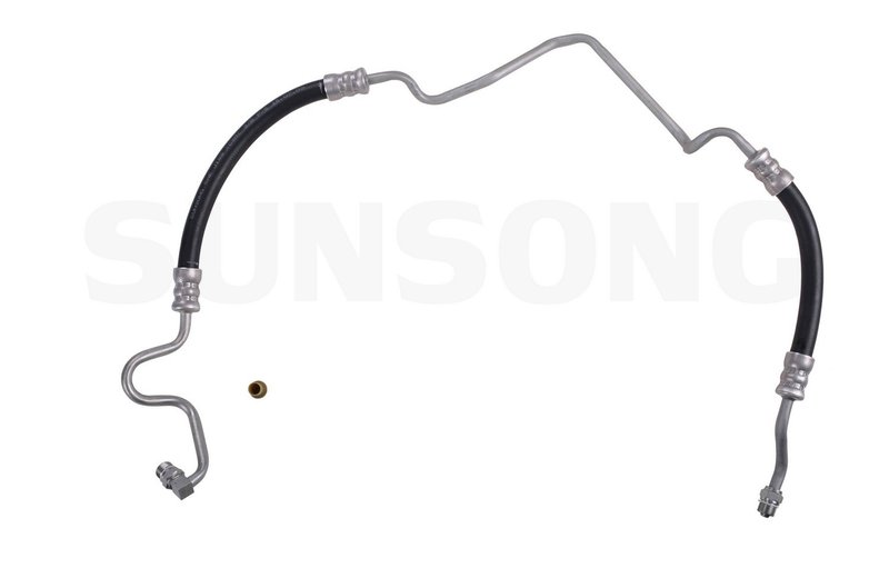 Sunsong 3402520 Power Steering Pressure Line Hose Assembly - Pump To Hydroboost