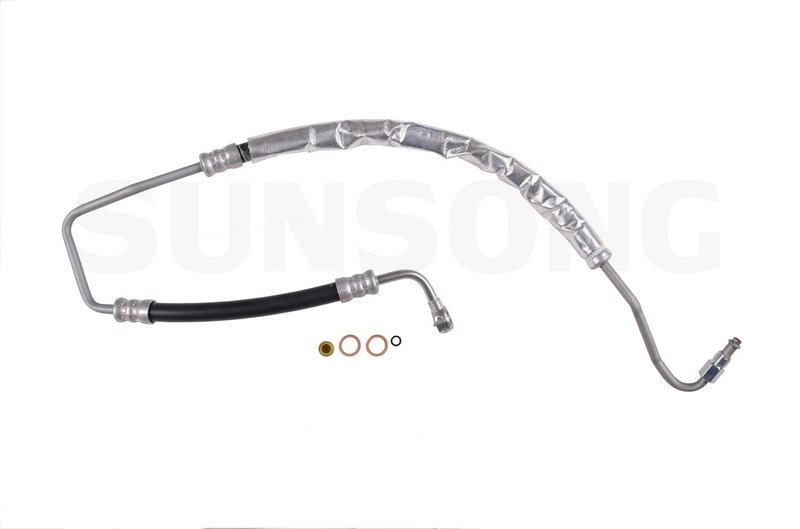 Sunsong 3402536 Power Steering Pressure Line Hose Assembly