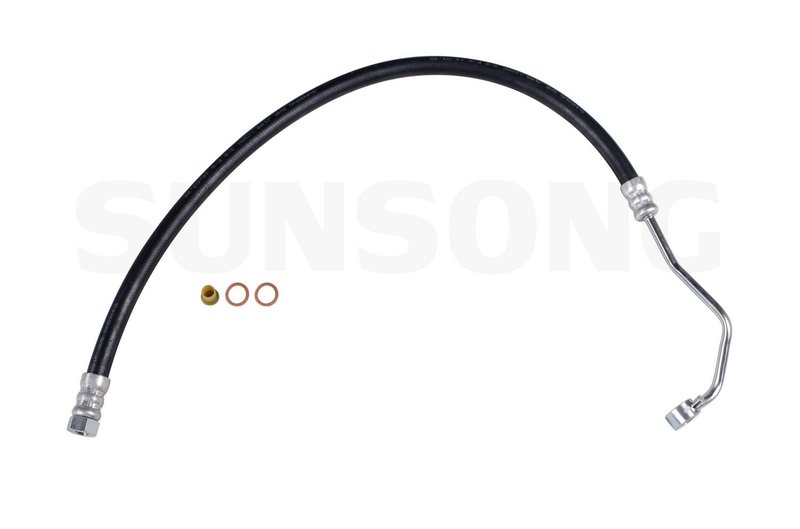 Sunsong 3402559 Power Steering Pressure Line Hose Assembly - From Pump