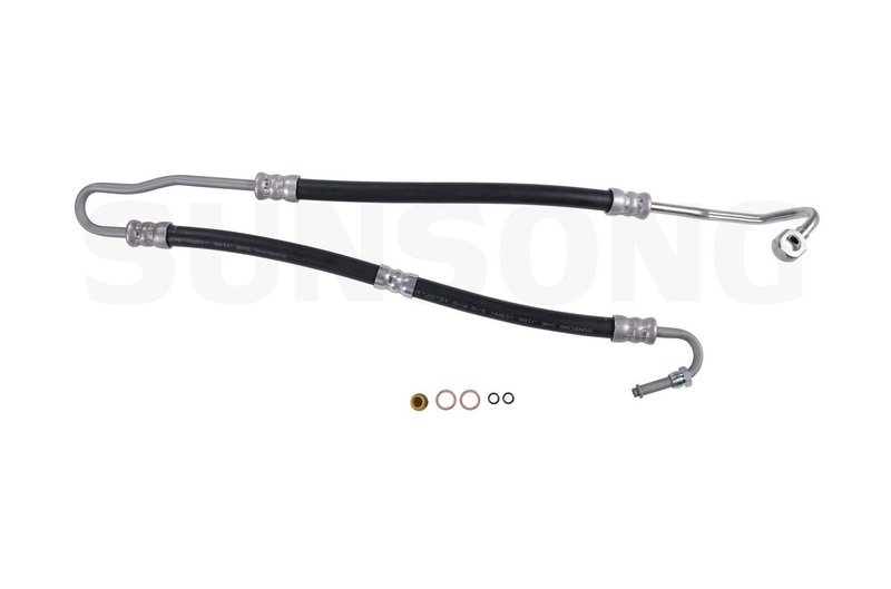 Sunsong 3402595 Power Steering Pressure Line Hose Assembly