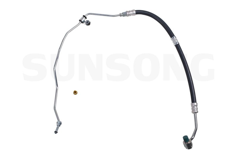 Sunsong 3402706 Power Steering Pressure Line Hose Assembly - Pump To Rack