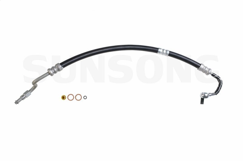 Sunsong 3402809 Power Steering Pressure Line Hose Assembly