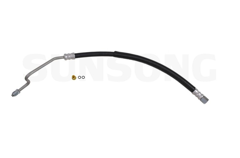 Sunsong 3402858 Power Steering Pressure Line Hose Assembly - Hydroboost To Gear