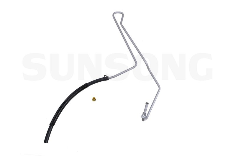 Sunsong 3402920 Power Steering Return Line Hose Assembly - From Gear