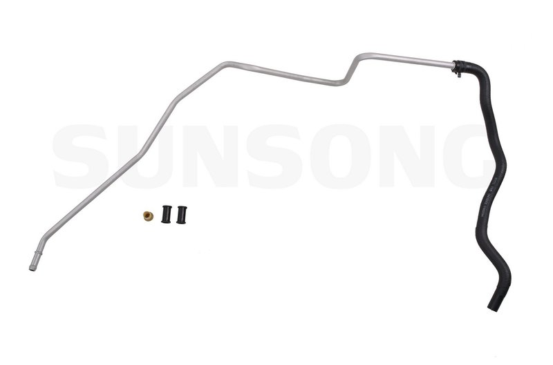 Sunsong 3402939 Power Steering Return Line Hose Assembly - Gear To Cooler or Pipe To Cooler