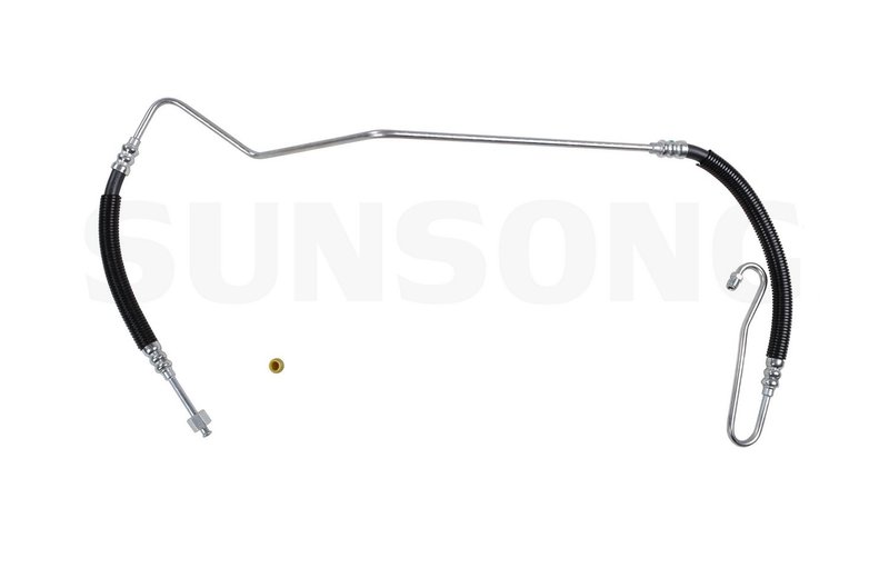 Sunsong 3403022 Power Steering Cylinder Line Hose Assembly - Right Turn