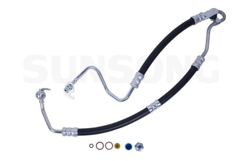 Sunsong 3403237 Power Steering Pressure Line Hose Assembly