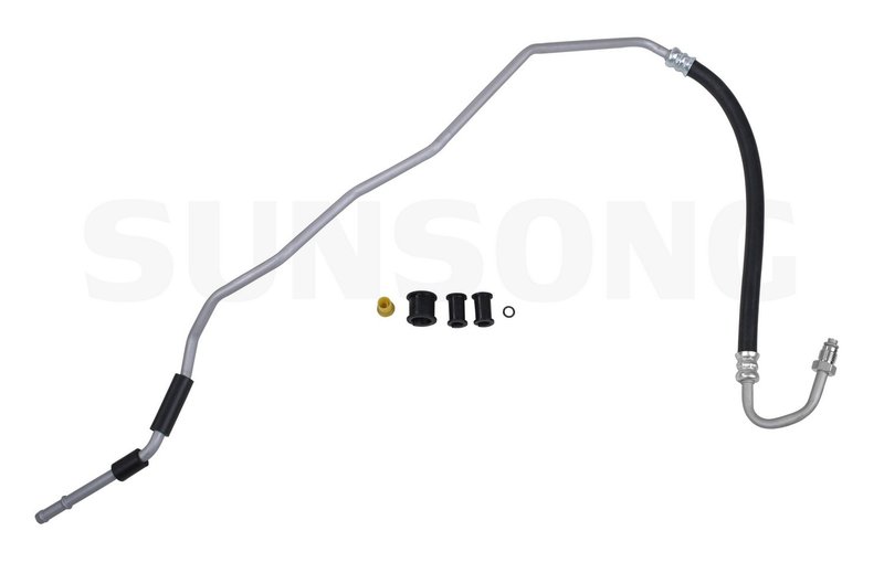 Sunsong 3403280 Power Steering Return Line Hose Assembly - Gear To Cooler