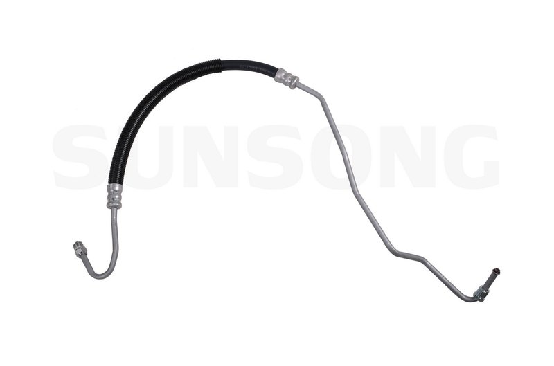 Sunsong 3403282 Power Steering Pressure Line Hose Assembly - Hydroboost To Gear