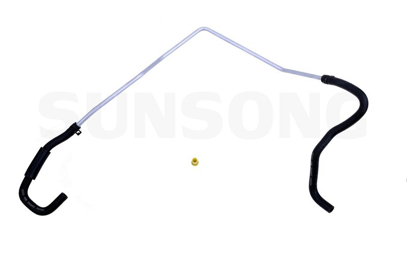 Sunsong 3403291 Power Steering Return Line Hose Assembly - Gear To Pipe