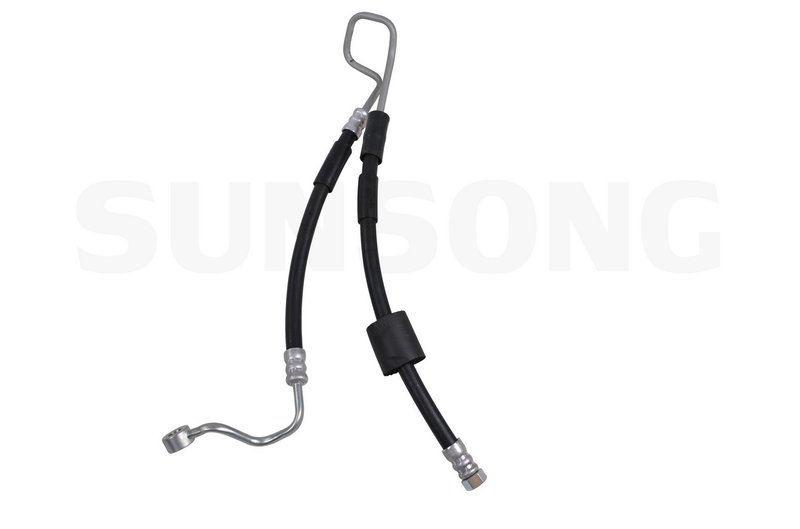 Sunsong 3403596 Power Steering Pressure Line Hose Assembly - From Pump