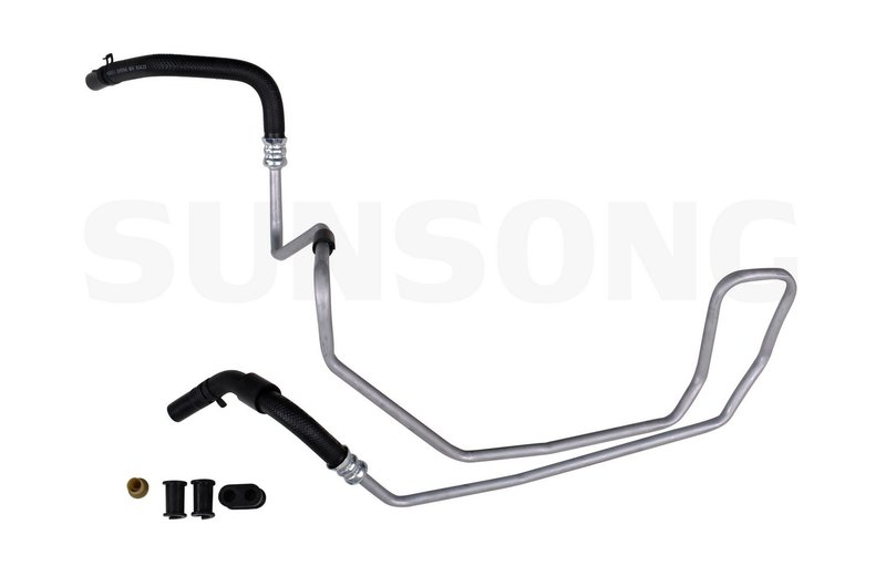 Sunsong 3403623 Power Steering Return Line Hose Assembly - To Reservoir