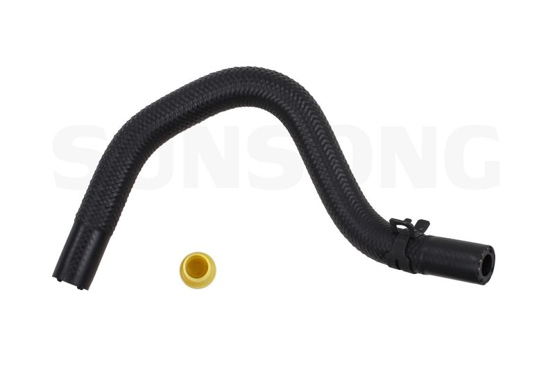 Sunsong 3403686 Power Steering Return Line Hose Assembly - Pipe To Cooler