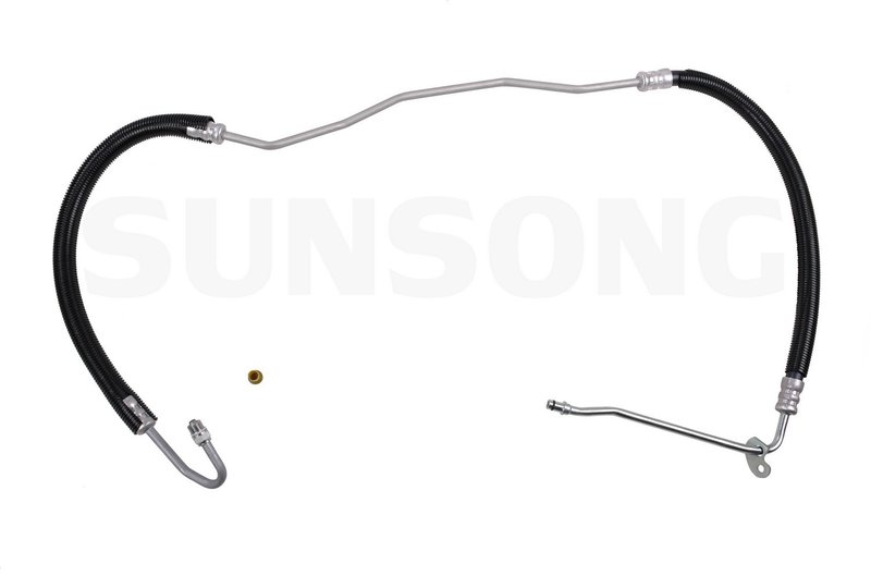 Sunsong 3403698 Power Steering Pressure Line Hose Assembly - Pump To Hydroboost