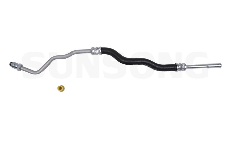 Sunsong 3403749 Power Steering Return Line Hose Assembly - From Gear