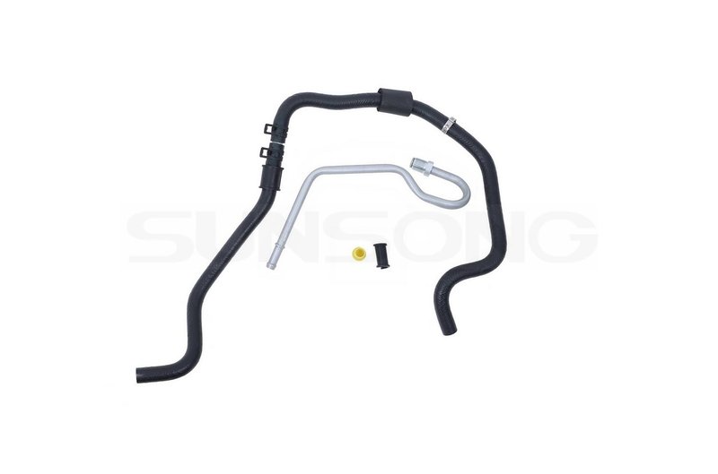 Sunsong 3403835 Power Steering Return Line Hose Assembly - Gear To Reservoir