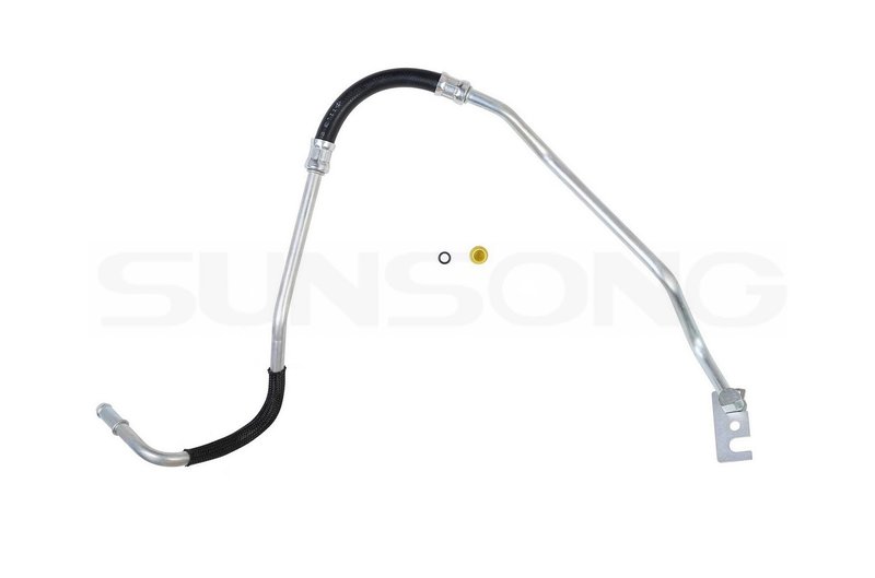 Sunsong 3403909 Power Steering Return Line Hose Assembly - From Gear